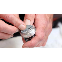 Vented Dipstick — Polished