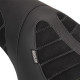 Kodlin Signature Series One-Piece Seat — 31-1/4" overall, 12-1/4" driver width, Black