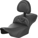 Asiento Roadsofa™ de Alcance Extendido — 30-1/2" total, 17-1/2" conductor, Negro