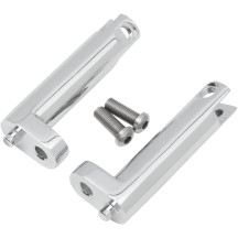Passenger Foot Peg Mount Kits — Male-mount, rear, chrome