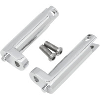 Passenger Foot Peg Mount Kits — Male-mount, rear, chrome