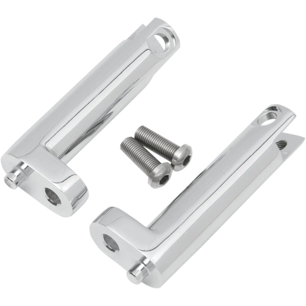 Passenger Foot Peg Mount Kits — Male-mount, rear, chrome