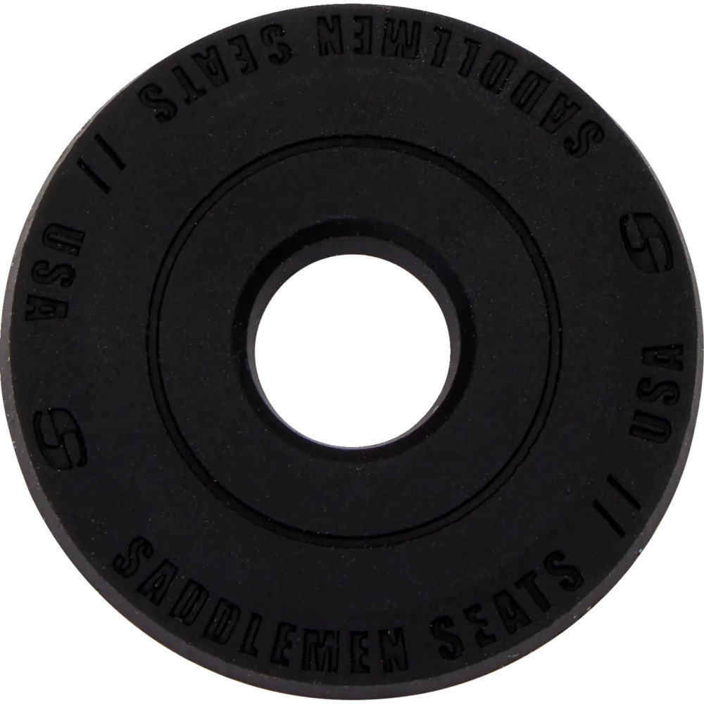 Dominator Solo Seat — 21.5 in overall, 14.5 in driver length, 13 in driver width, Black