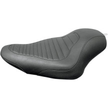 Tripper™ Asiento solo de cuero sintético — 39,5 cm L x 30,5 cm W, Negro