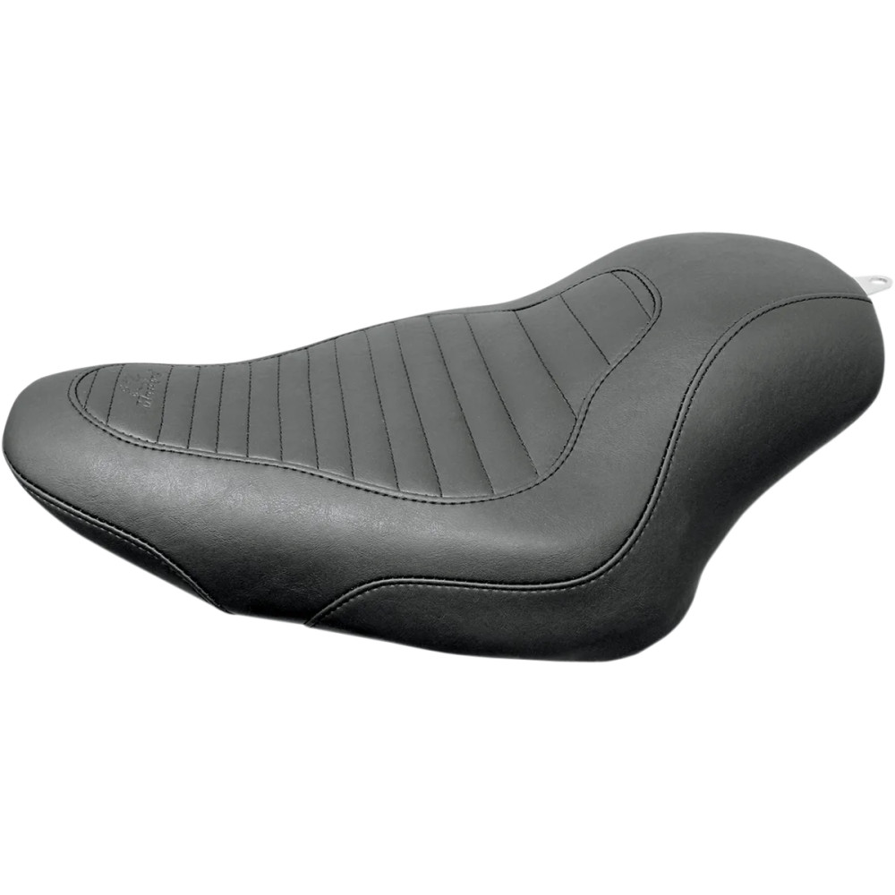 Tripper™ Asiento solo de cuero sintético — 39,5 cm L x 30,5 cm W, Negro