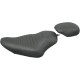 Tripper™ Asiento solo de cuero sintético — 39,5 cm L x 30,5 cm W, Negro