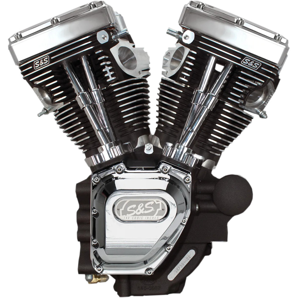 T143 Long Block Engine — 143 cu in, 4.425" bore, 4.625" stroke, 10.5:1 compression