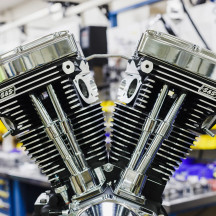 V124 Long Block Engine — 124 cu in, 4-1/8" bore, 4-5/8" stroke