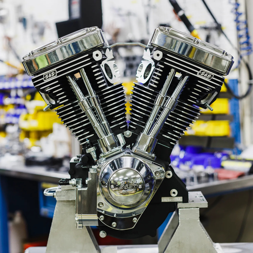 V124 Long Block Engine — 124 cu in, 4-5/8