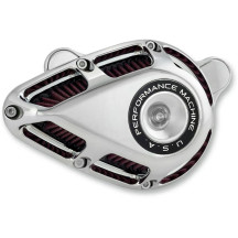 Kit de filtro de aire Jet — forma lágrima, cromado