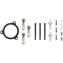 Kit de admisión RPT — cromado, redondo