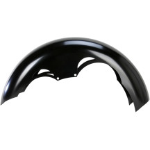 Tire Hugger Front Fender for Dresser — 21", Black