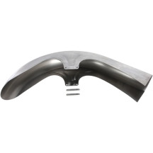 Flat Back Dresser Front Fender — 55-3/4" contour, 30" wheel, 47° rake, raw finish