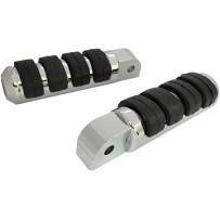 Foot Pegs — Large, Folding, Chrome