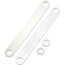 Benchmark Rear Fender — 4" stretch, 7-1/8" inside mount, Black