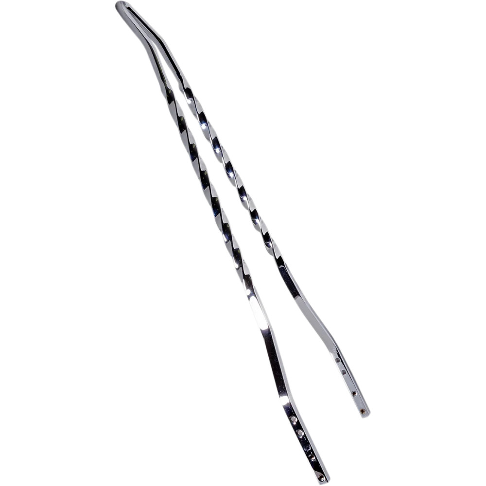 Twisted Sticks Sissy Bar — 762 mm (30"), Black