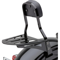 Luggage Rack for Cobra Sissy Bar — Black, Powder-Coated