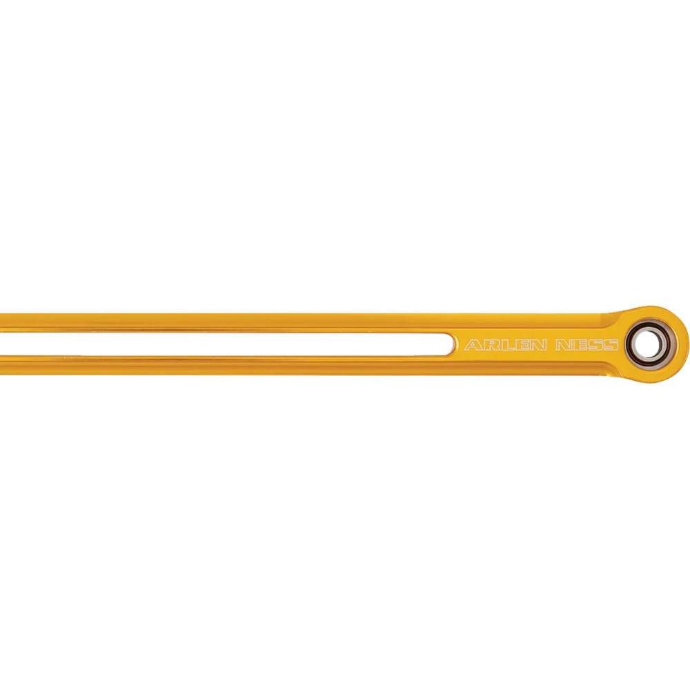 SpeedLiner Shift Rod — 30.6 cm (12"), gold anodized, fits HD models with forward controls