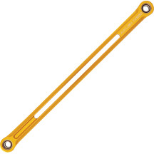 SpeedLiner Shift Rod — 30.6 cm (12"), gold anodized, fits HD models with forward controls