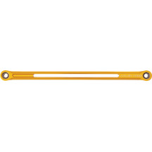 SpeedLiner Shift Rod — 30.6 cm (12"), gold anodized, fits HD models with forward controls