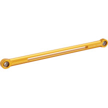 SpeedLiner Shift Rod — 30.6 cm (12"), gold anodized, fits HD models with forward controls