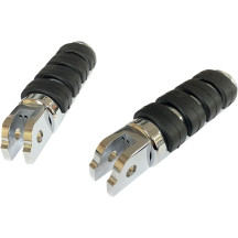 FML Foot Pegs — Large, Driver, Chrome