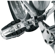 Zombie™ Pegs — Male mount, Chrome/Black