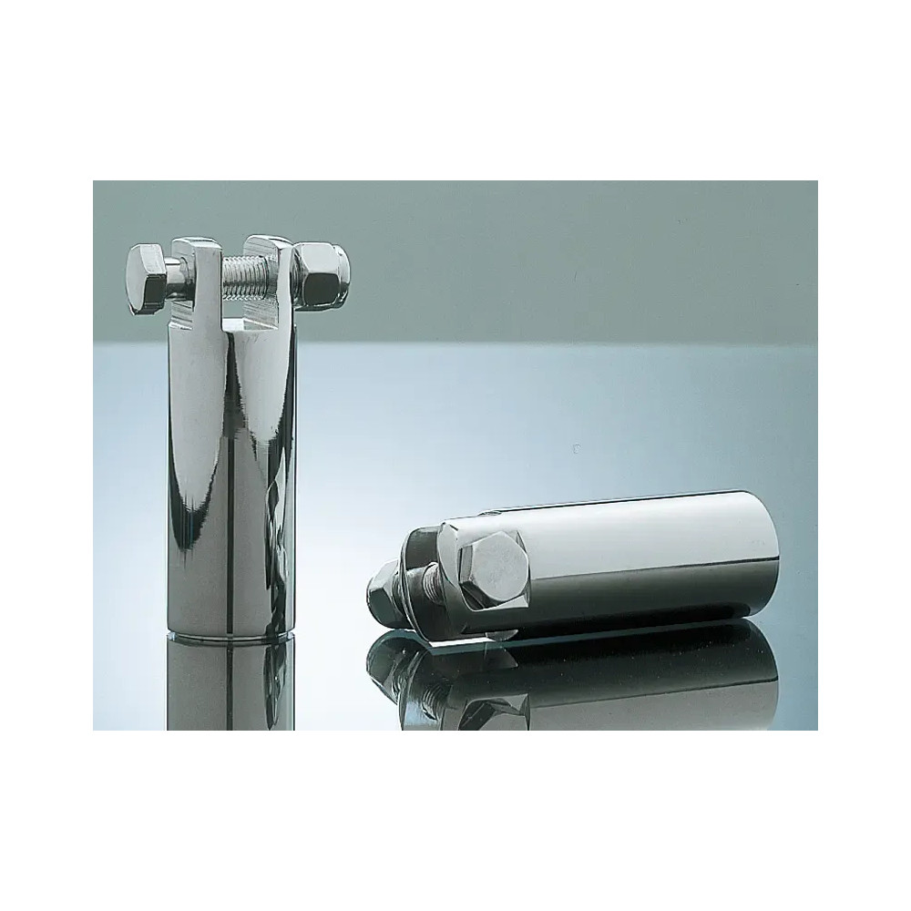 Magnum™ Peg Mounts — Long, 89 mm (3-1/2"), 3/8-16" thread, Chrome polished