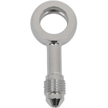 -3 AN Banjo Fitting — 12 mm (1/2"), Chrome