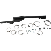 Road Rage 2:1 Exhaust System — 2-into-1, 21" length, 4" muffler, Chrome