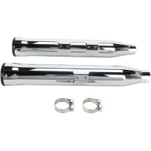 Silenciadores RPT 3" Slip-On — 3" diámetro exterior, cromado, par