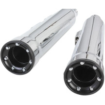 Silenciadores RPT 3" Slip-On — 3" diámetro exterior, cromado, par