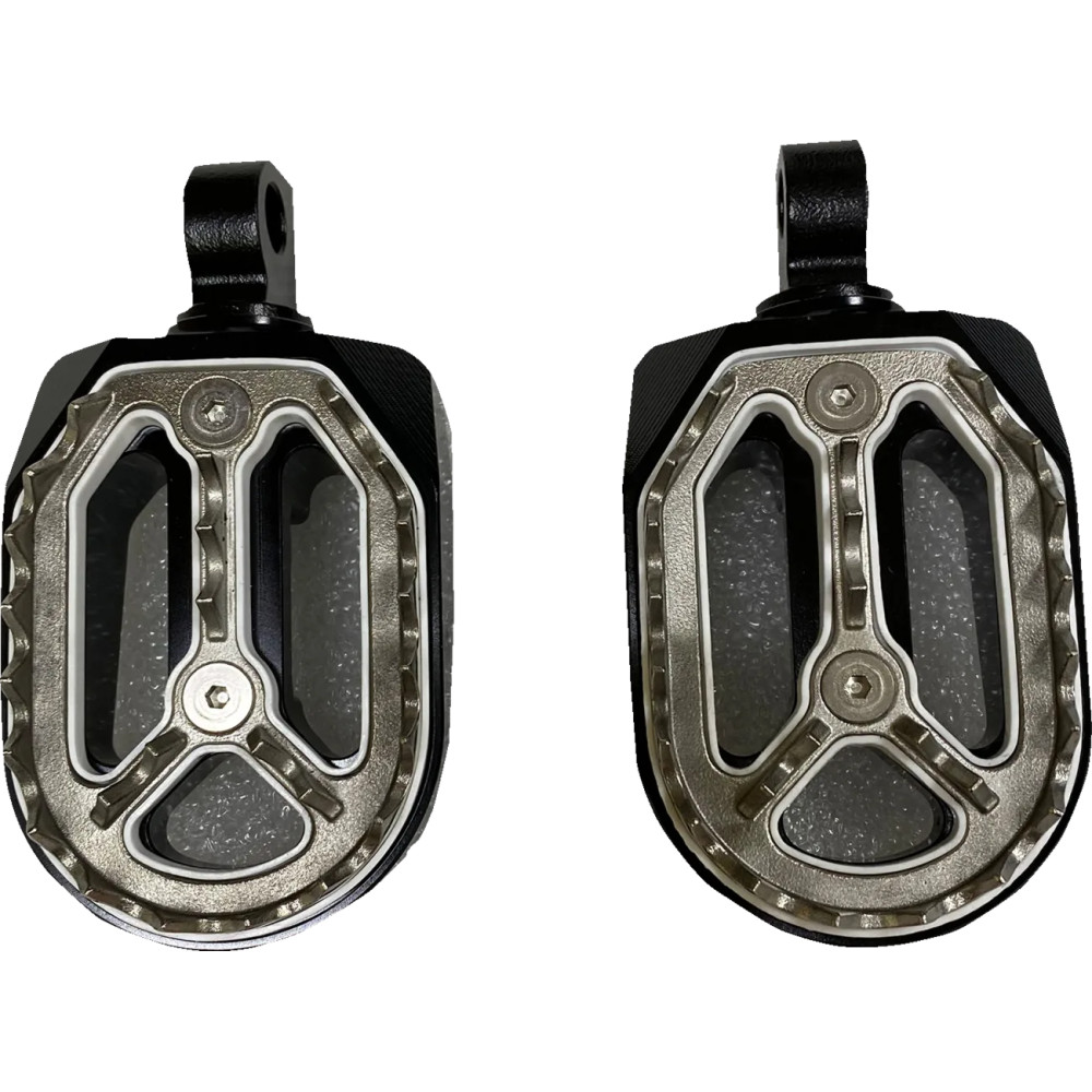 Qualifier Foot Pegs — Male mount, Pair