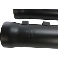 Silenciadores Slip-On Neighbor Hater — 4" de diámetro exterior, Negro Raven