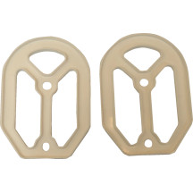 Qualifier Insert — Foot peg, white