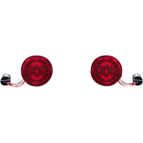 ProBEAM® intermitentes LED rojos con lentes rojas — 1157, rojo