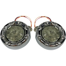 ProBEAM® Trasero Bullet Ringz™ — base 1157, LEDs rojas