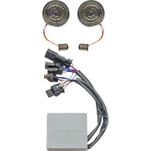 Insertos SMART LED tipo bala para intermitentes — 1157, 48 LED, ámbar/rojo, trasero, kit