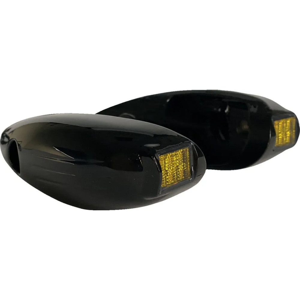 Intermitentes ProBEAM Road Glide — Harley-Davidson®, carcasa negra, lente ahumado, LEDs ámbar, par