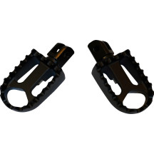 BMX Foot Pegs — female mount, black