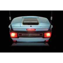 Barra de luz LED de doble intensidad — 12V, 11,5 cm, rojo