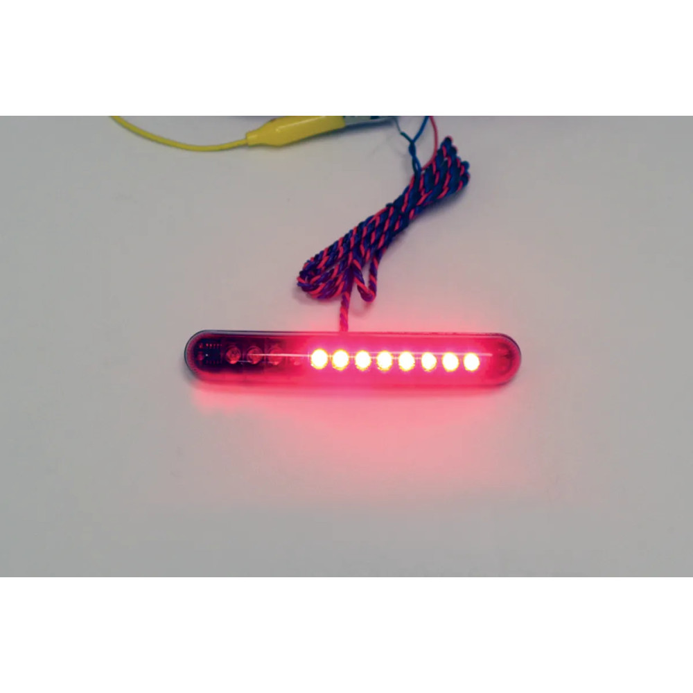 Barra de luz LED Knight Riderz — 12V, Rojo, 19,1 mm (3/4")