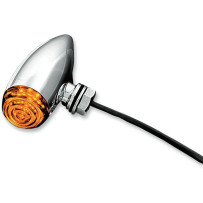Luces LED Mini tipo bala — 1" D x 2-3/4" L, 12V, ámbar