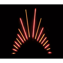 TruFLEX® Tira LED flexible — 16 cm, 12 V, rojo