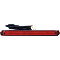 LED Light Bar — 15" x 1.5" x 7/8", red, rear