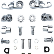 Passenger Peg Mount — Chrome, Passenger Mount