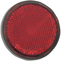 Reflector — 63.5 mm (2-1/2"), side mount, red