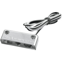 Tira de luz LED — LED, carcasa cromada, para matrícula