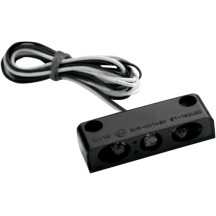 Tira de luz LED — negro, placa de matrícula, 20-6812BWH