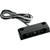 Tira de luz LED — negro, placa de matrícula, 20-6812BWH